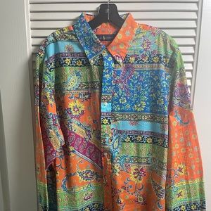 Polo Ralph Lauren print shirt XL